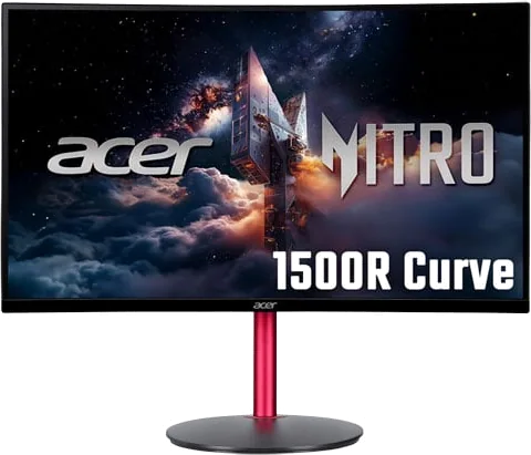 Acer 27" Full HD 180Hz FreeSync HDR VA Curved Gaming Monitor