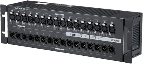 Tascam SB-16D 16-in/16-out Dante Stage Box