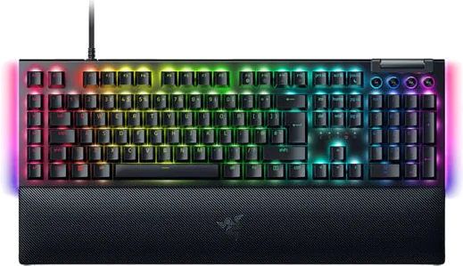 Razer Blackwidow V4 RGB Green Switch Mechanical Gaming Keyboard