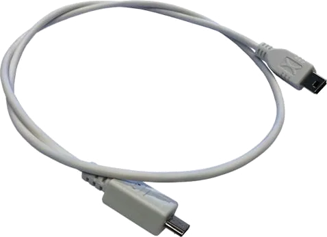 Nexmosphere 180cm MicroUSB to USB Mini-B Adapter for X-Talk - White