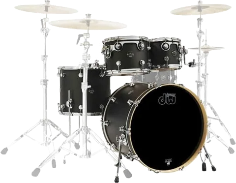 DW Performance Series 22" 4pc Shell Pack - Charcoal Metallic