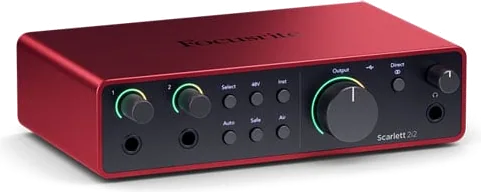 Focusrite Scarlett 2i2 4th Gen - Audio Interface