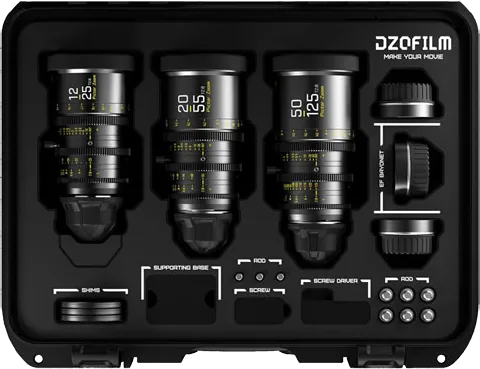 DZOFILM Pictor Zoom 3-Lens Kit with Case (Black)