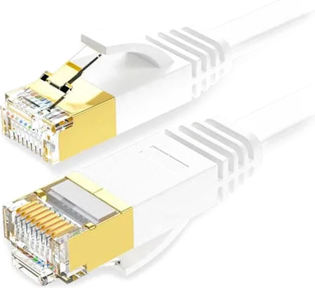 Techlink FLAT Crossover CAT-5e Snagless Cable 10M