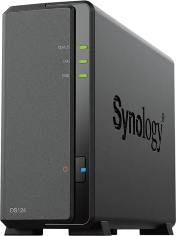 Synology DiskStation DS124 1 Bay Desktop NAS Enclosure