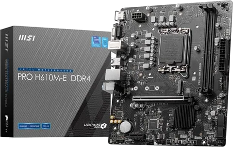 MSI PRO H610M-E DDR4