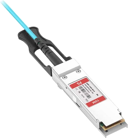 FS QSFP28 to QSFP28 Multimode Fibre Optic Cable 10m