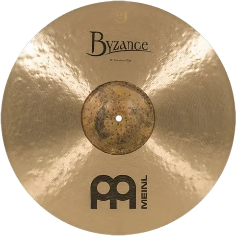 Meinl Byzance Traditional 21" Polyphonic Ride Cymbal