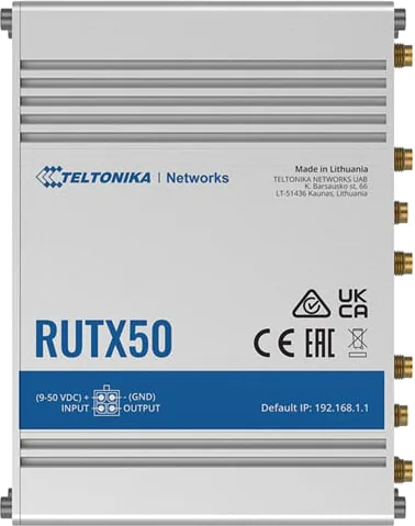 Teltonika RUTX50 5G Industrial Router
