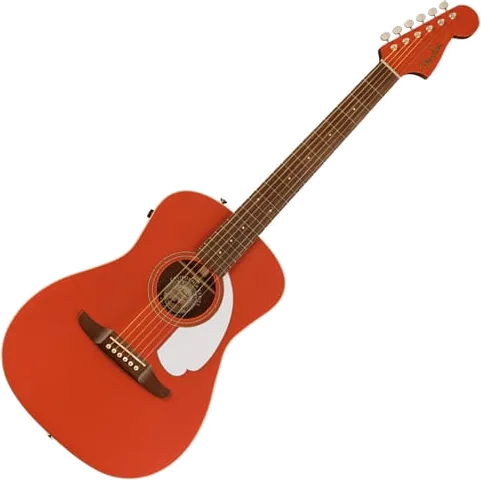 Fender Malibu Player, Fiesta Red Finish