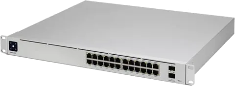 Ubiquiti 24 Port Managed Switch GbE + 1G SFP 25W