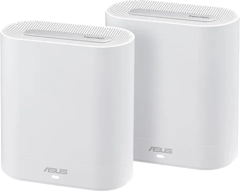 ASUS ExpertWiFi EBM68 WiFi6 Business Class Mesh Point System Twin Pack with Full Software Suite