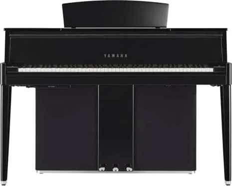 Yamaha N2 Hybrid Piano - Polished Ebony