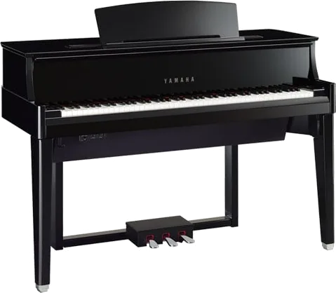 Yamaha N1X Hybrid Piano - Polished Ebony