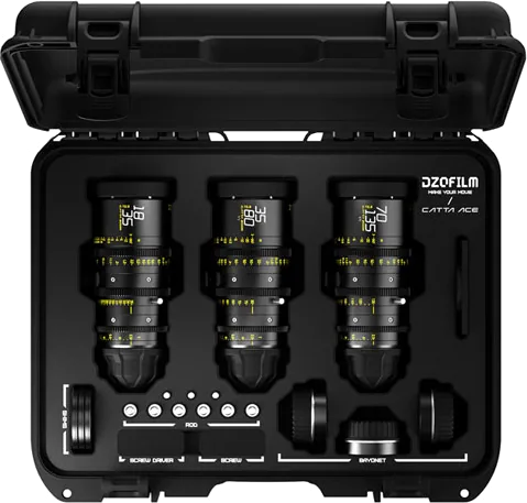 DZOFILM Catta Ace 18-35mm + 35-80mm + 70-135mm Cine Zoom Lens Kit -PL/EF