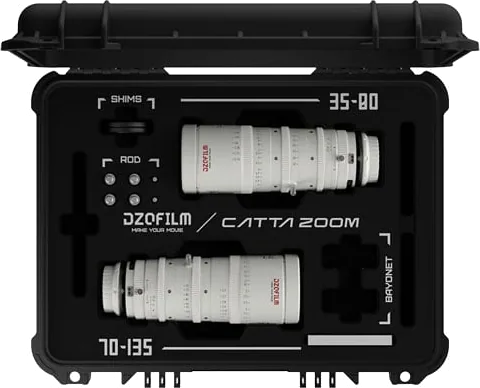DZOFILM Catta 35-80 + 70-135mm Cine Zoom Lens Kit - E Mount