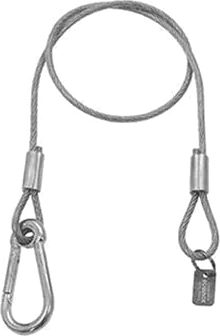 Equinox - Safety Wire - 75CM, Max load: 50kg