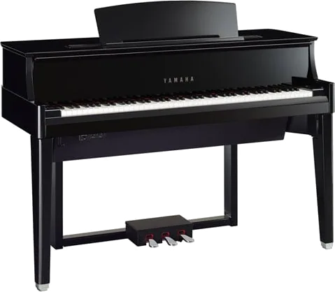 (Ex-Display) Yamaha N1X Hybrid Piano - Polished Ebony