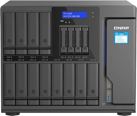QNAP TS-1655-8G 16 Bay Desktop NAS