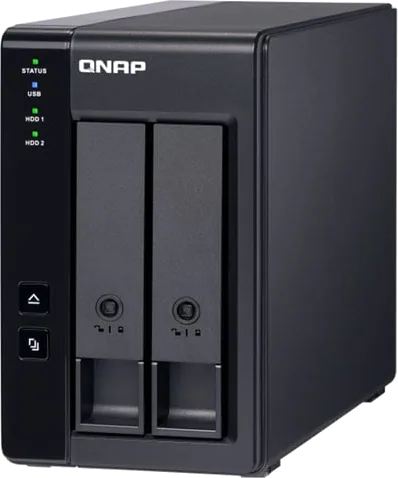 QNAP TR-002 2-bay SATA Direct Attached Storage Expansion Enclosure