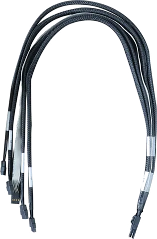 HighPoint ENE-060104-2136 Mini-SAS to 4x SATA Cable 0.6M