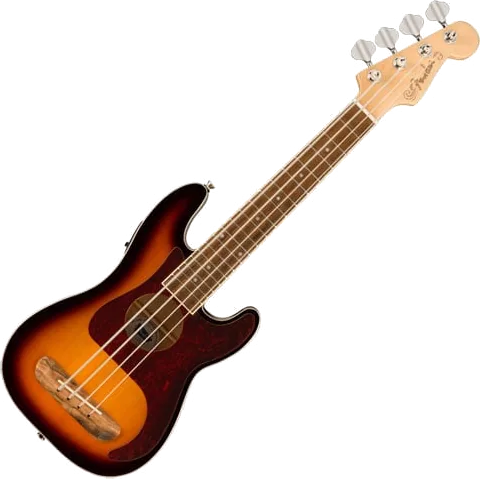 Fender Fullerton Precision Bass Uke, 3-Colour Sunburst