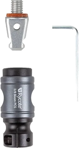 Rycote PCS-Boom Connector With 3/8" Tip