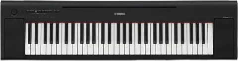 Yamaha NP-15 Piaggero Portable Piano-Style Keyboard - Black