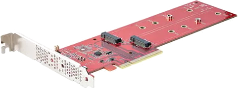 StarTech.com Dual M.2 PCIe SSD Adapter Card