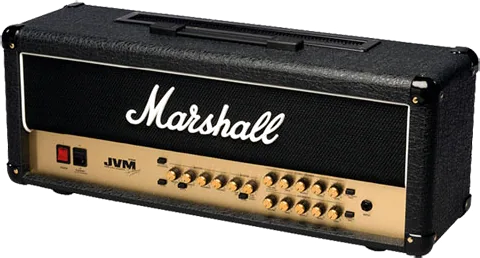 Marshall - JVM210H 100W All Valve 2-Channel Head, 4 x ECC83, 1 x ECC83 Preamp Valves, 4 x EL34 Power Amp Valves