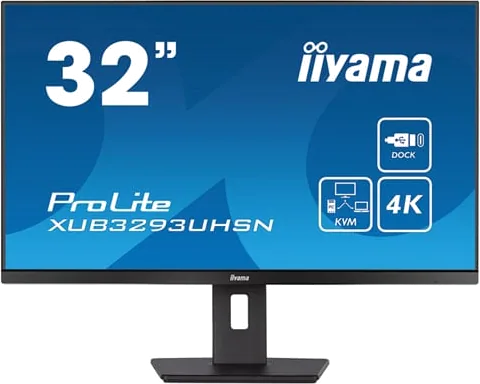 iiyama ProLite 32" 4K UHD 60Hz KVM IPS Monitor