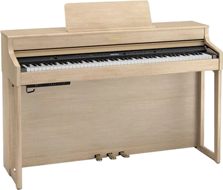 Roland HP702 Digital Upright Piano Light Oak