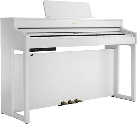 Roland HP702 Digital Upright Piano White