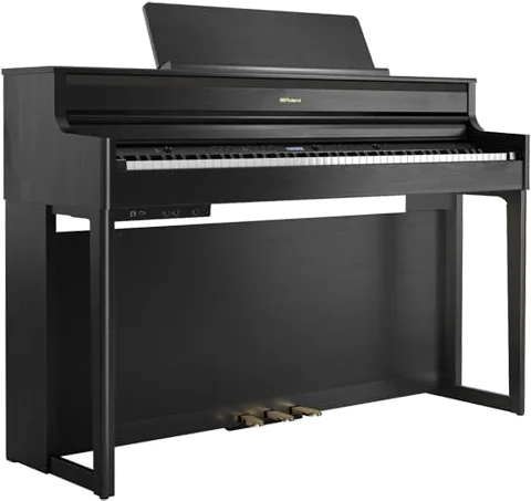 Roland HP704-CH Digital Piano with Stand (Charcoal Black)