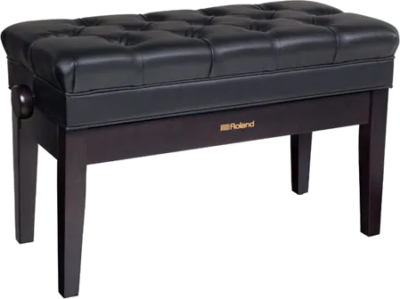 Roland RPB-D500PE Duet Piano Bench with Storage Compartment Rosewood