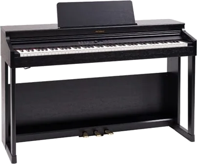 Roland RP701 Digital Upright Piano, Contemporary Black