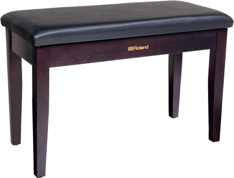 Roland - RPB-D100RW Duet Piano Bench with Storage Compartment (Rosewood)