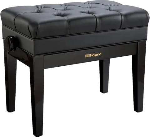 Roland RPB-500PE Piano Bench, Polished Ebony