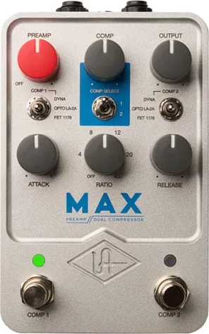 (Open Box) UAFX - Max Preamp and Dual Compressor Pedal