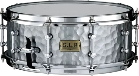 TAMA S.L.P. 14"x6" Expressive Hammered Steel Snare Drum