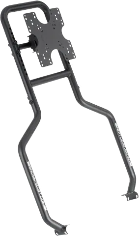 NLR Go Kart Plus Direct Monitor Mount - Adjustable VESA Screen Mount, 75x75 ~ 200x200, Carbon Steel, Racing Sim