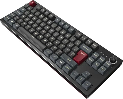 Montech MKey TKL RGB Darkness Gateron Red Switch Mechanical Gaming Keyboard