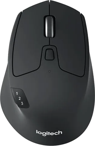Logitech Mouse M720 Triathlon Multi-Device 2.4Hz/BT Wireless Black Mouse