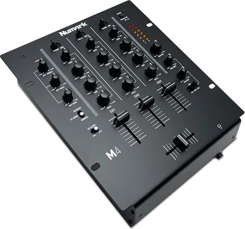 Numark M4 Black 3-Channel Scratch Mixer