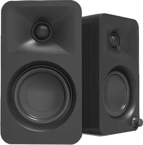 Kanto ORA Powered Reference Desktop Speakers with Bluetooth - Black