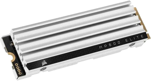 Corsair MP600 ELITE /w Heatsink 2TB White M.2 PCIe NVMe SSD/Solid State Drive PC/PS5