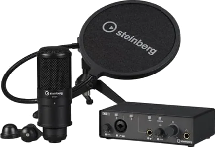Steinberg IXO Podcast Pack - IXO12 Interface with Microphone Bundle and Software Package