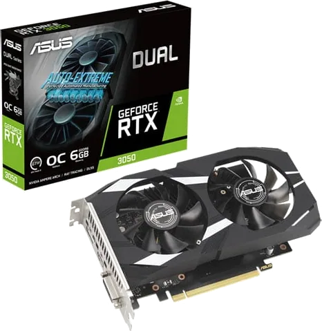 ASUS GeForce RTX 3050 DUAL OC 6GB