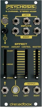 Dreadbox Psychosis Eurorack Stereo Mixer Module