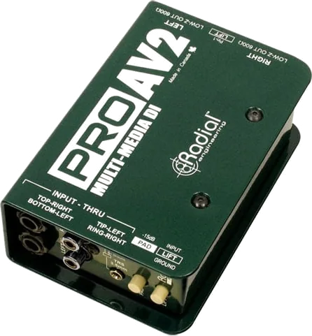 Radial ProAV2 Stereo Multimedia Direct Box
